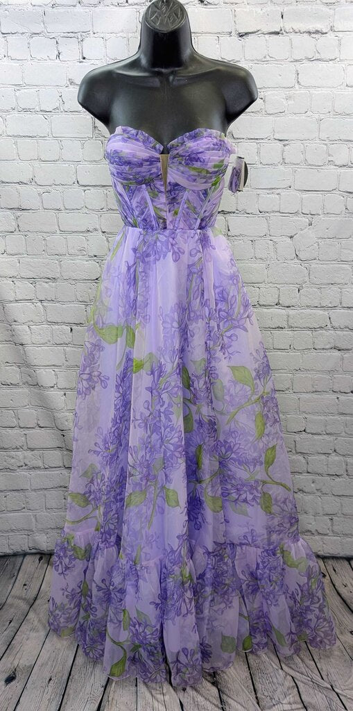 Jules & Cleo Floral Ball Gown