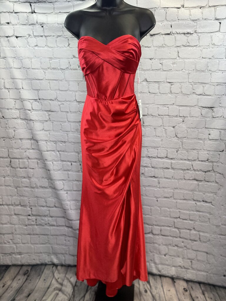 Stacees Red Prom Dress NWT