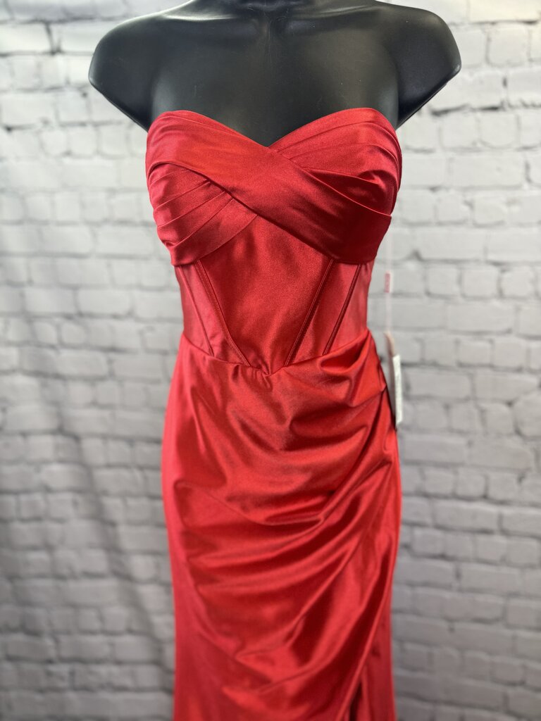 Stacees Red Prom Dress NWT