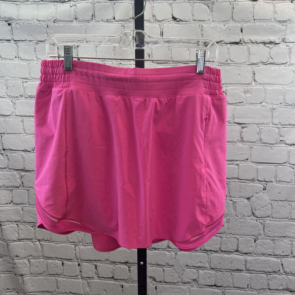 Lululemon Women's Hot Pink Pull On Sporty Athleisure Skort