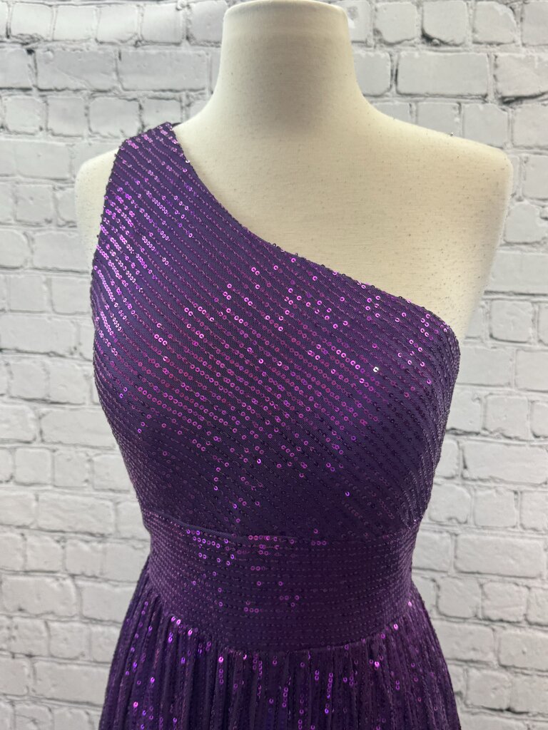 Sequin 1 Strap Pocket Dress