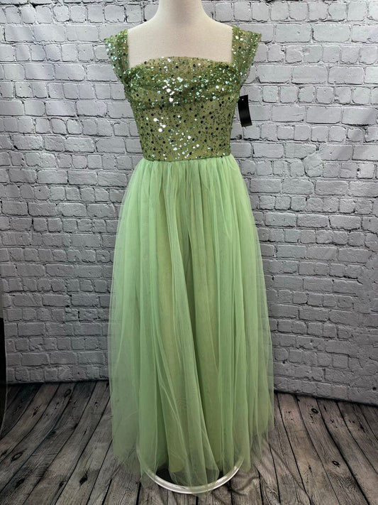 Sequin Top Off Shoulder Dress