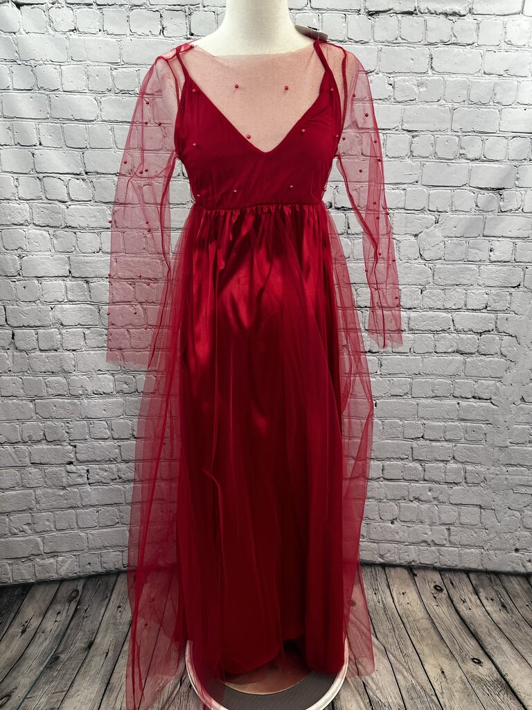 NWT Beaded Sleeve Dress