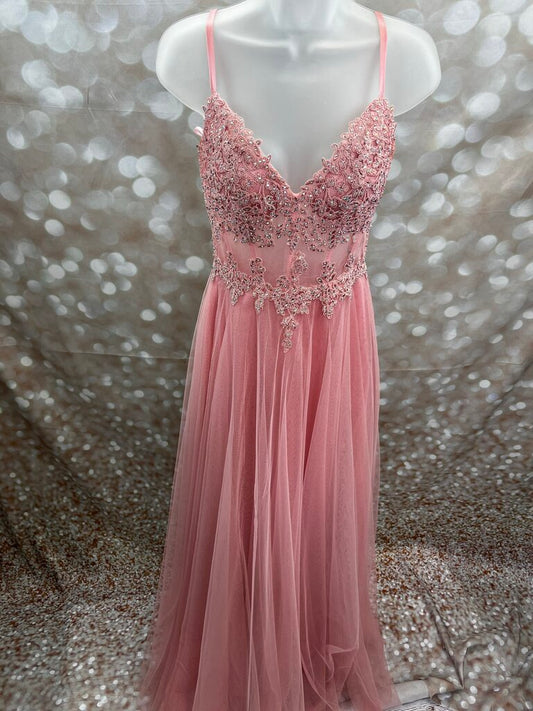 Gem Flower Corset Dress