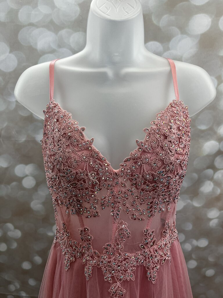 Gem Flower Corset Dress