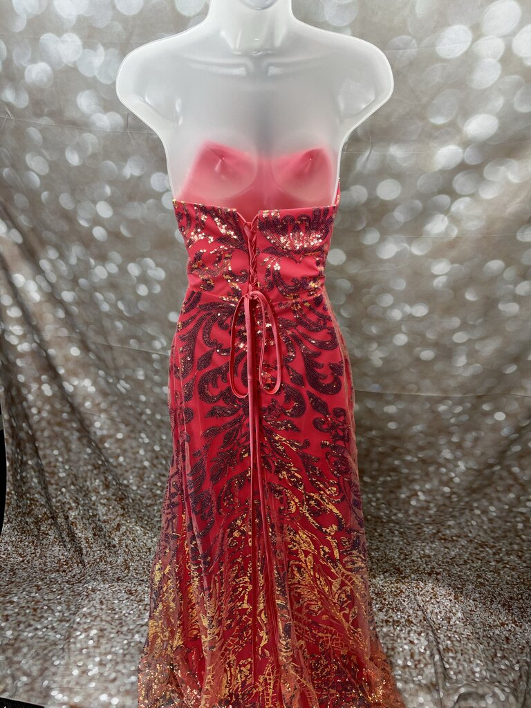 NWT Strapless Sequin Dress