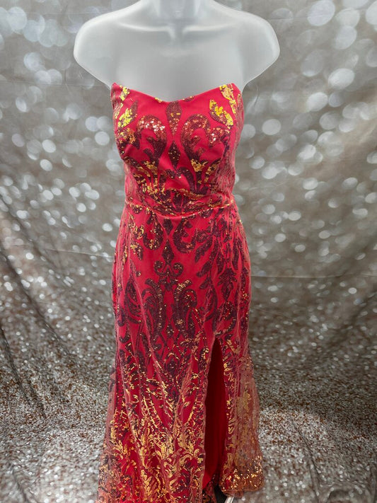 NWT Strapless Sequin Dress