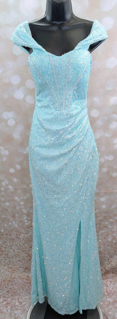 Sequin Off Shoulder Dress