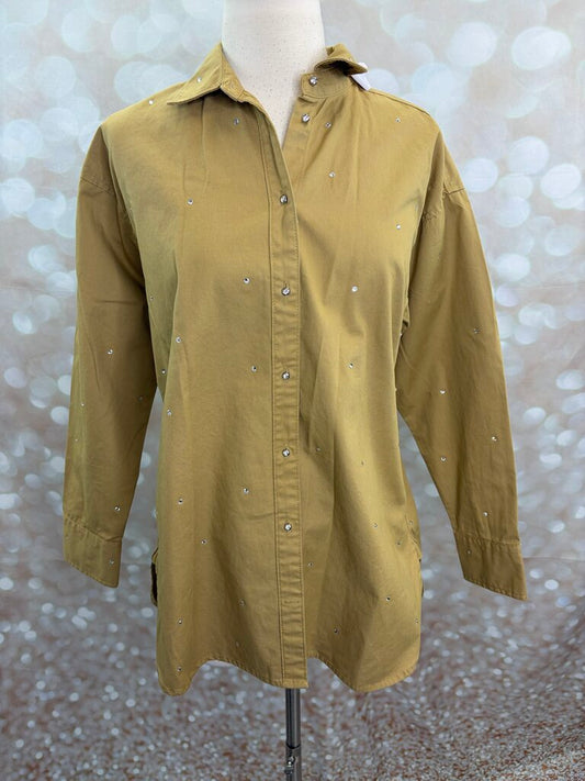 Gem Relaxed Button Up Shirt