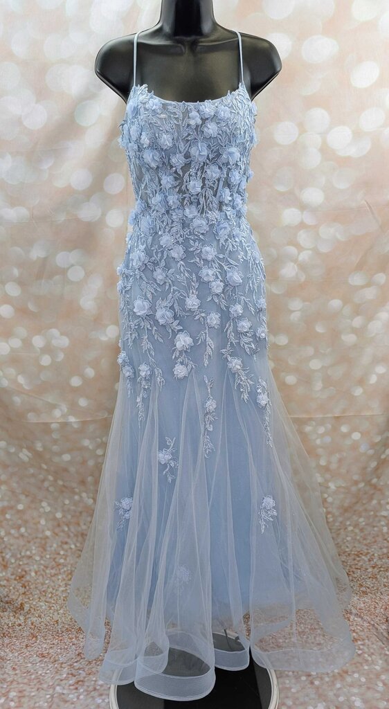 Flower Embroidered Mermaid Dress ASIS