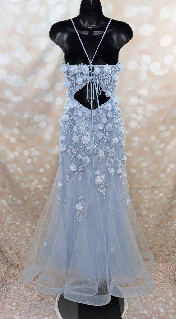 Flower Embroidered Mermaid Dress ASIS