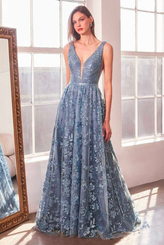 A-line gown