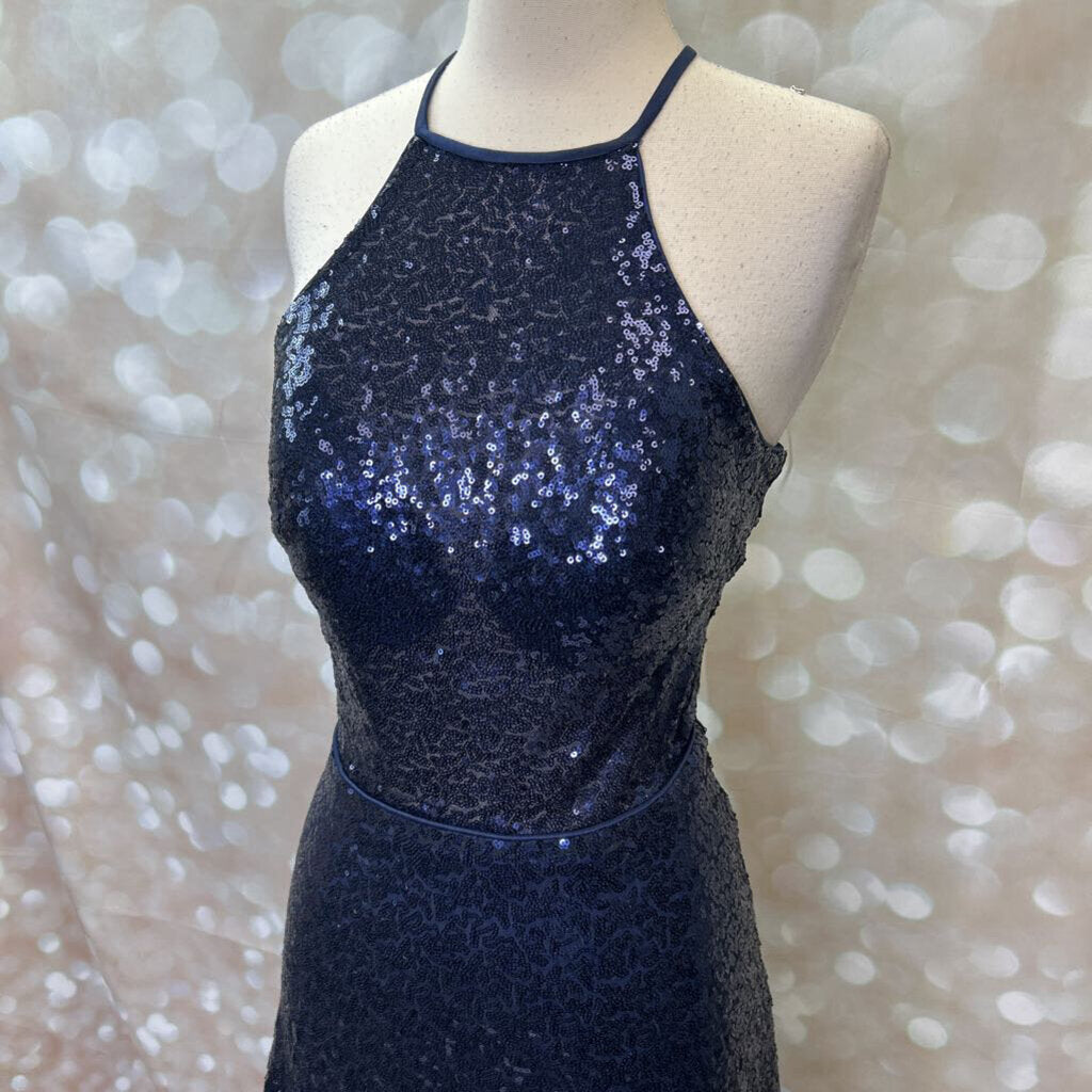 Halter Sequin Dress