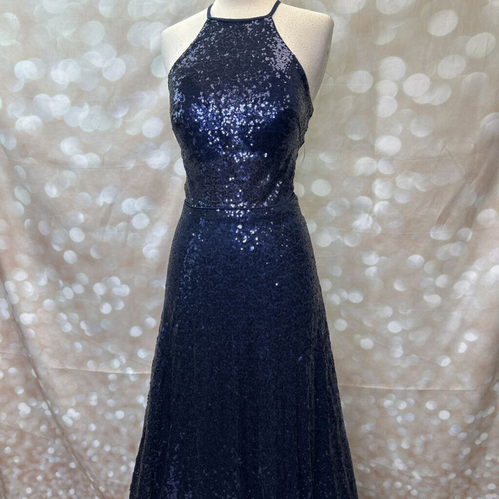 Halter Sequin Dress