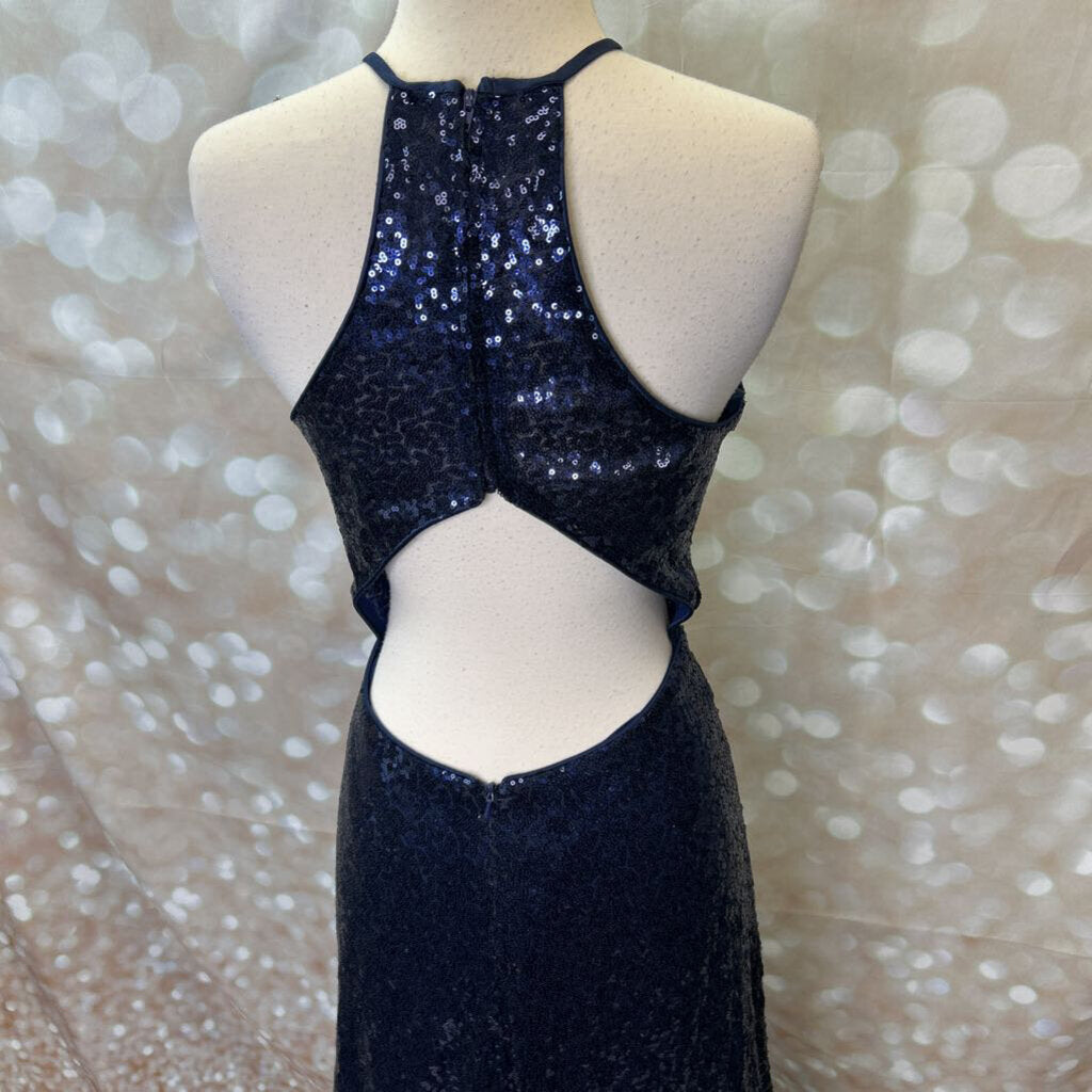 Halter Sequin Dress