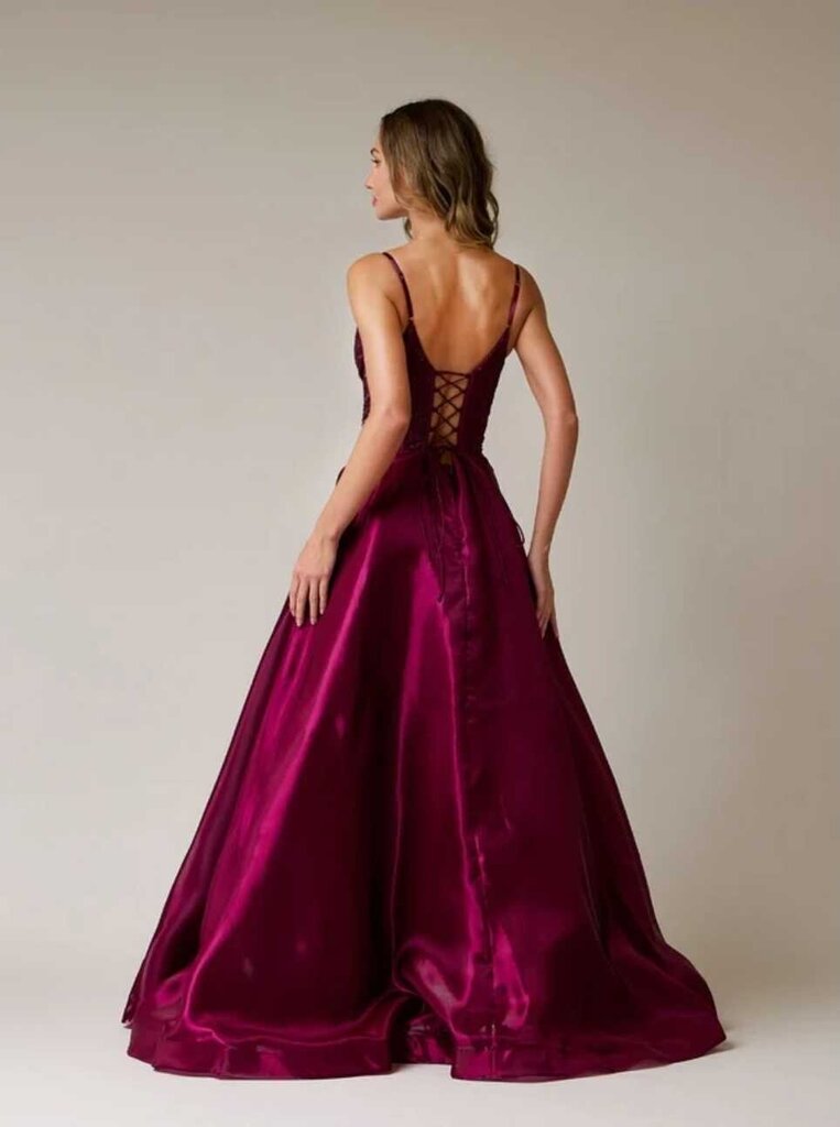 A-line corset Gown