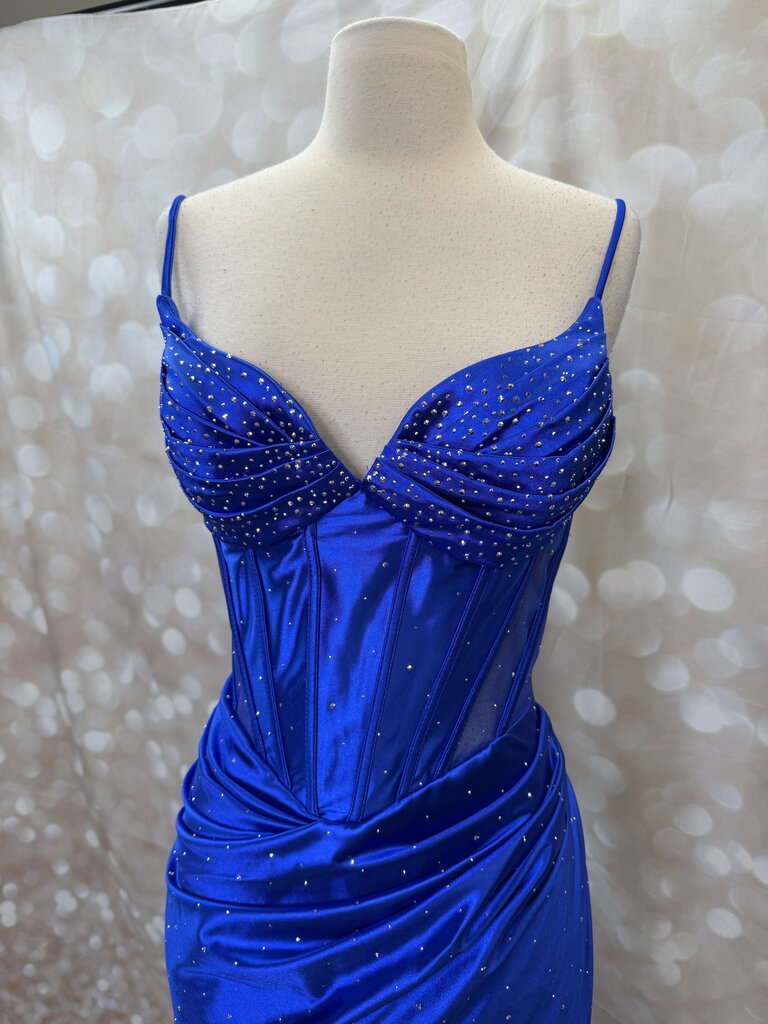 Silver Sparkle Prom Dress