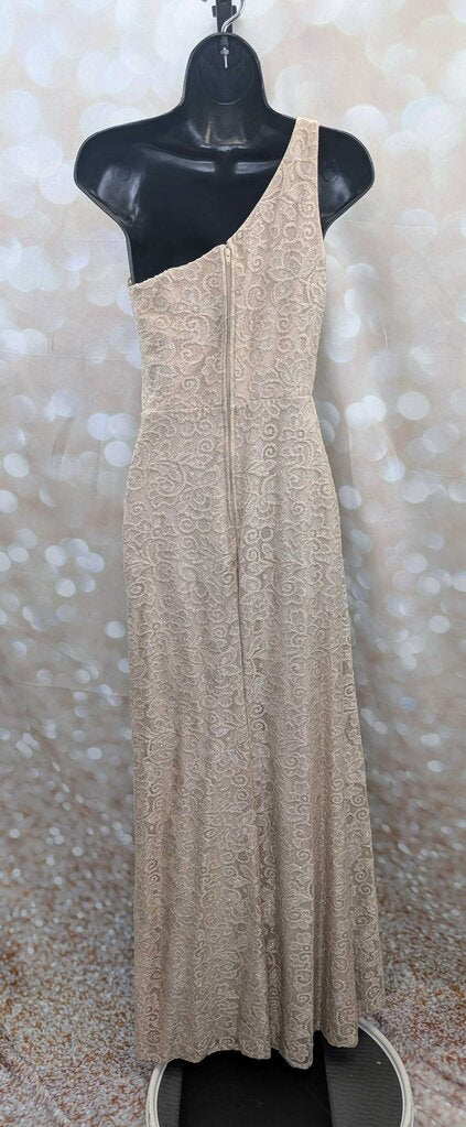 NWT Scallop Lace One Shoulder Dress