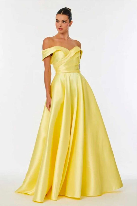 Off-shoulder Gown