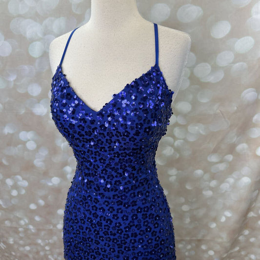 Flower Sequin Dress