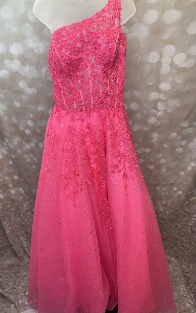 Sparkle Floral Ruffle Dress