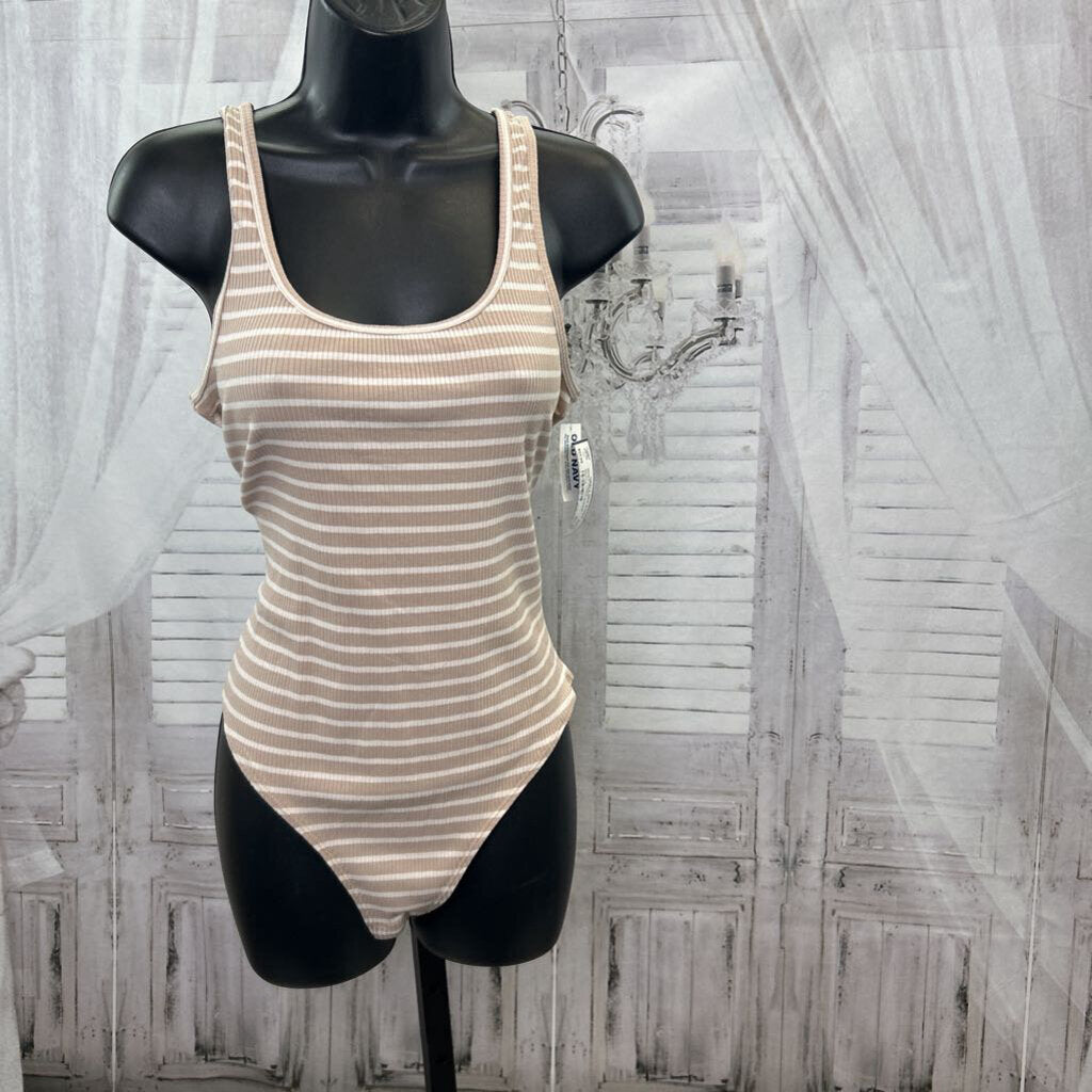 striped bodysuit NWT