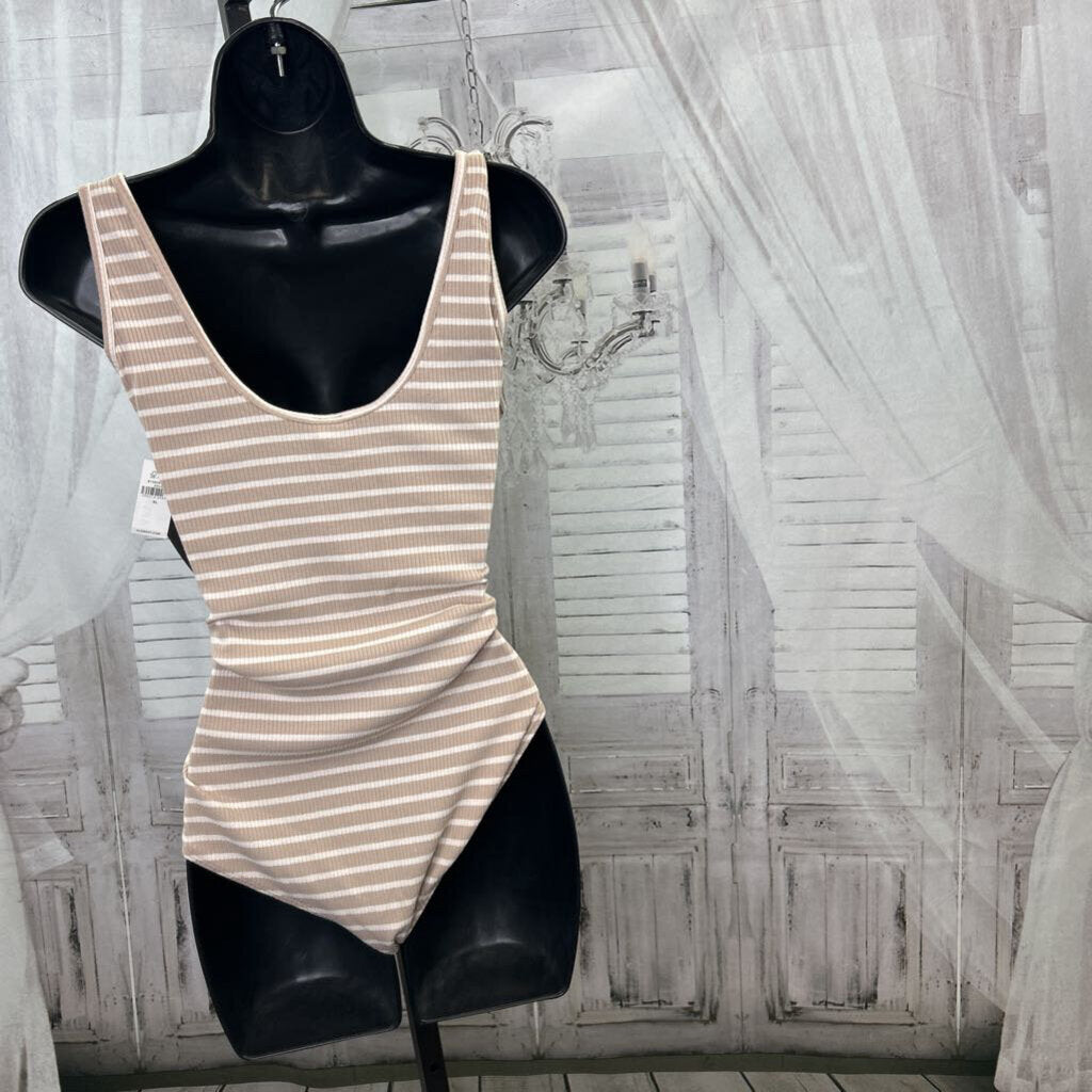 striped bodysuit NWT