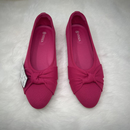 Knit Slip On Flats