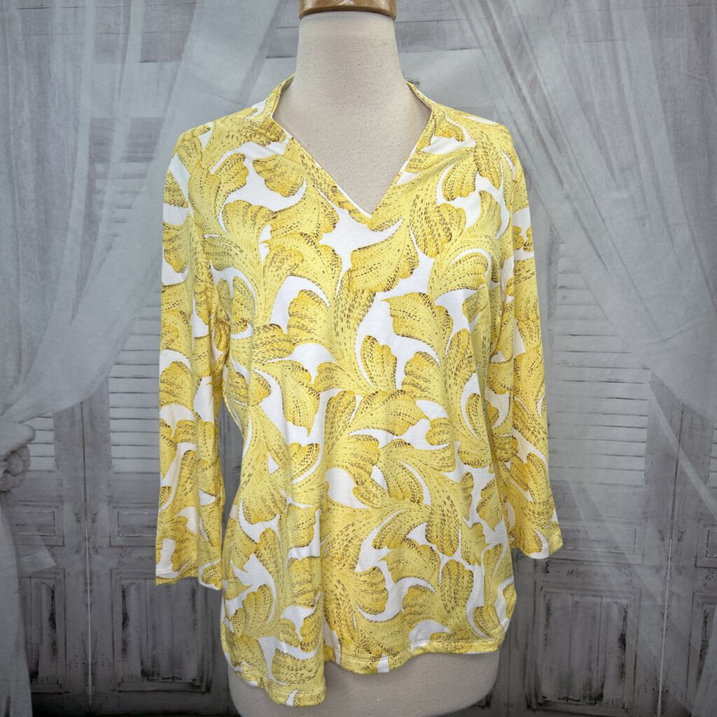 NWT Floral Tunic V-Neck Blouse