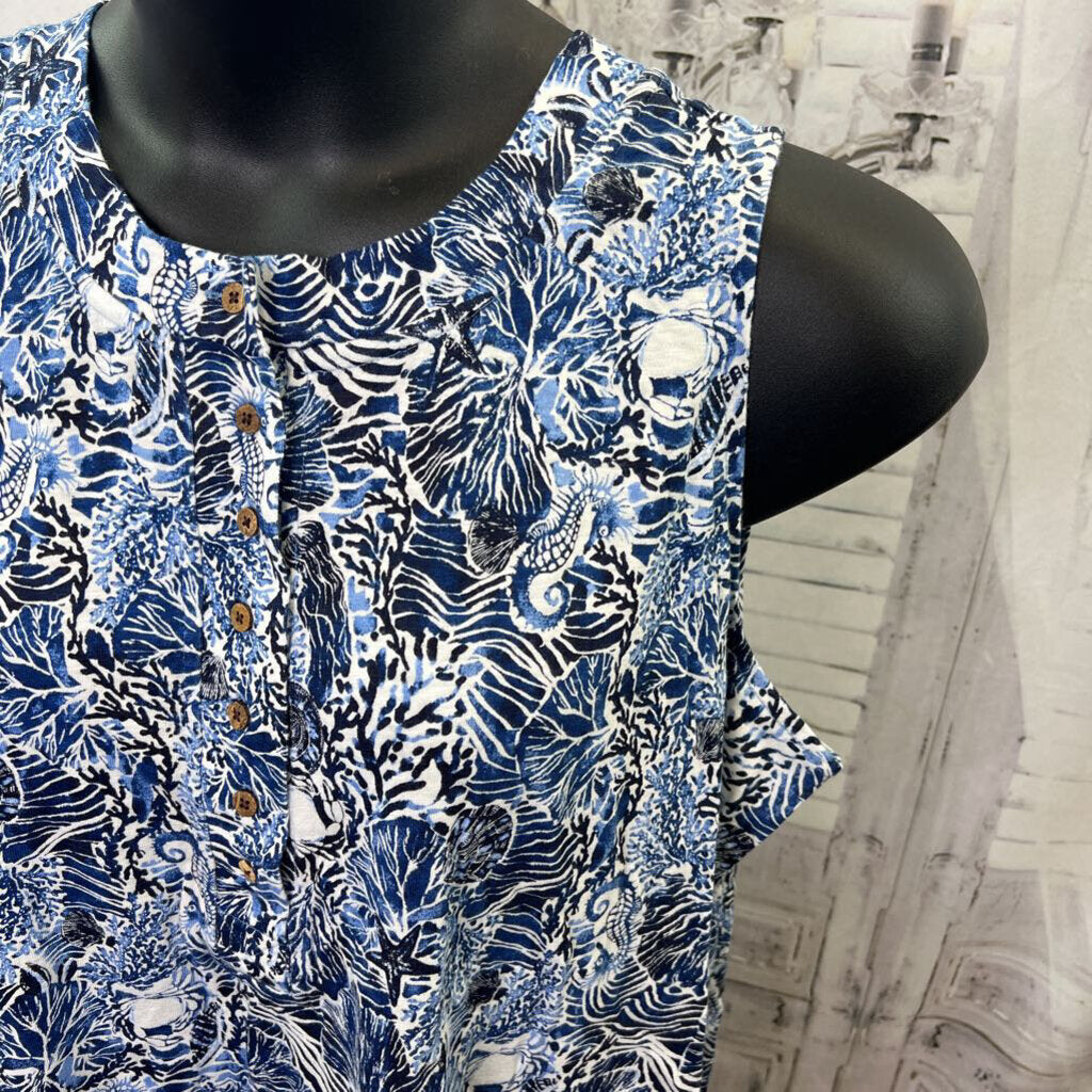 NWT Sealife Henley Tank Dress