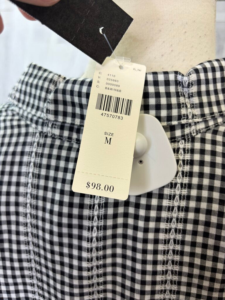 NWT Gingham Button Shirt