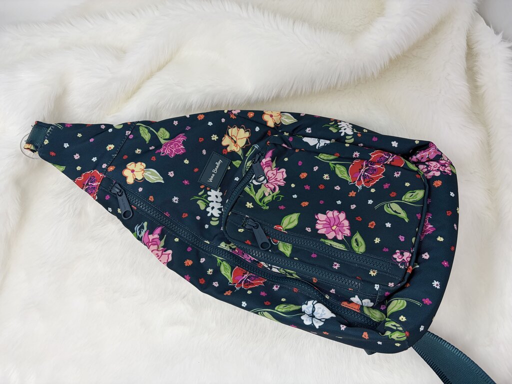 Floral Sling Backpack