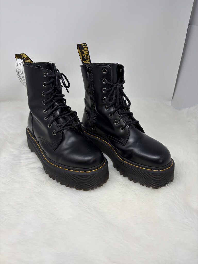 Jadon Smooth Leather Platform Boots