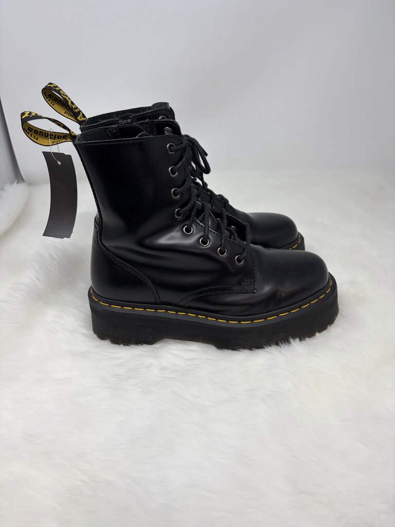 Jadon Smooth Leather Platform Boots