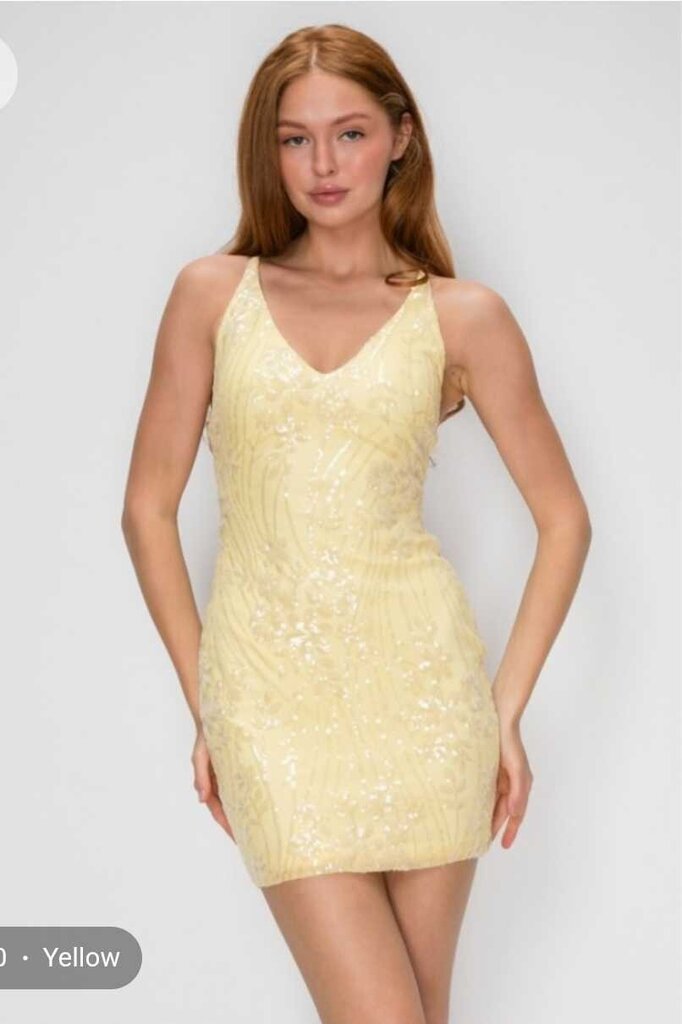 Glimmering Vine Sequin Mini