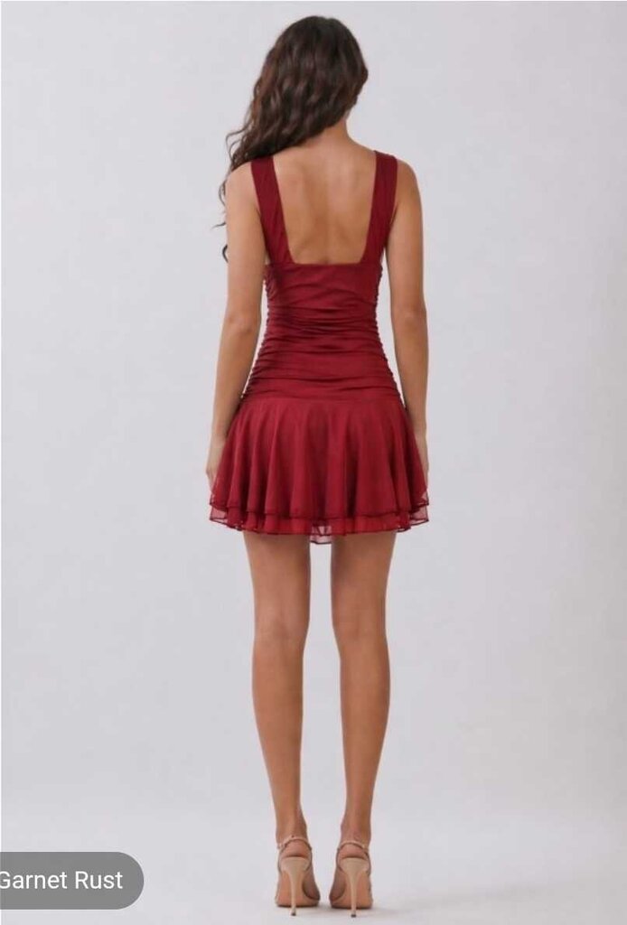 V-neck Mini Dress