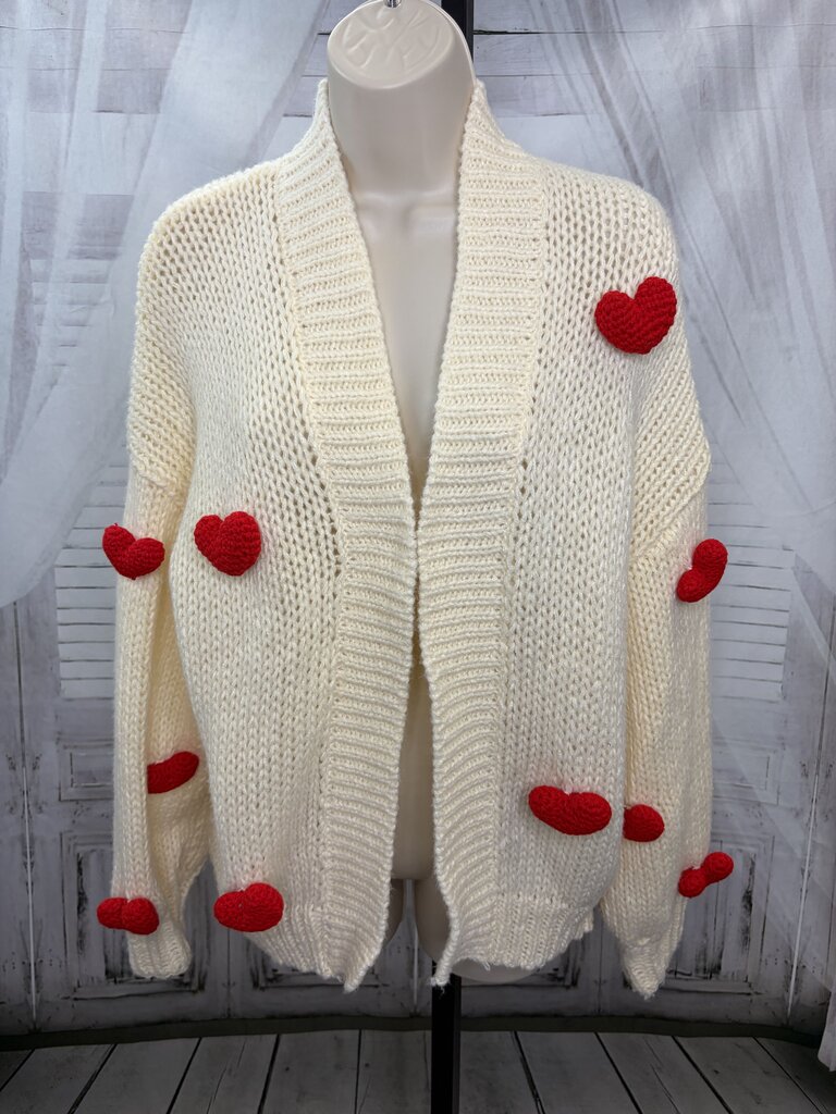 Heart Knit Cardigan ANTRHOPOLOGIE