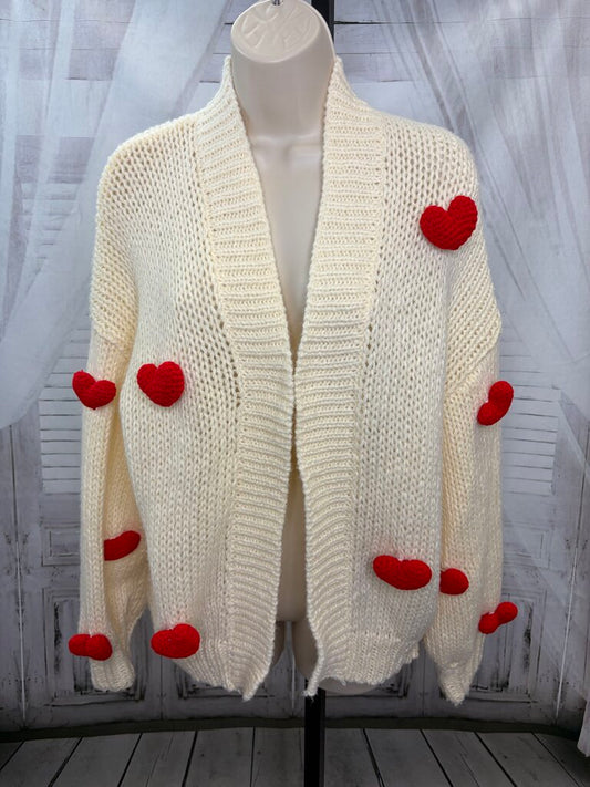 Heart Knit Cardigan ANTRHOPOLOGIE