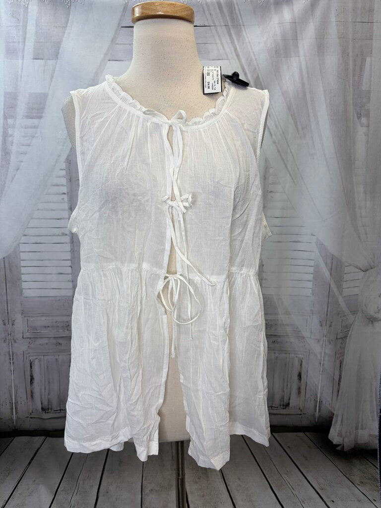 NWT Cotton Tie Shirt