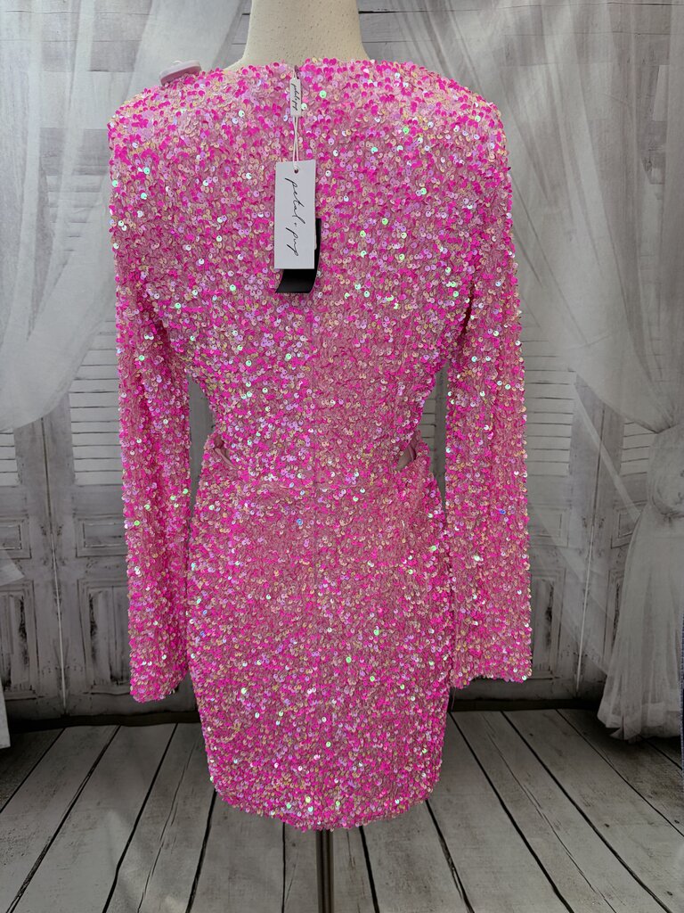 NWT Kelly Sequin Cutout Dress