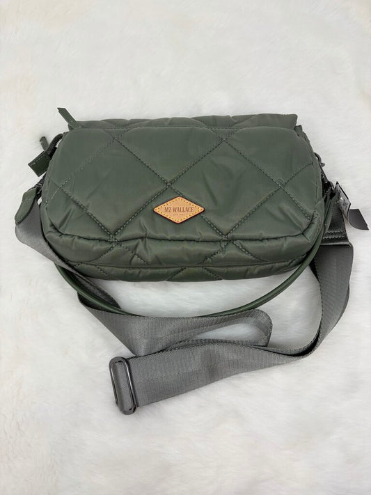 Madison quilted nylon crossbody