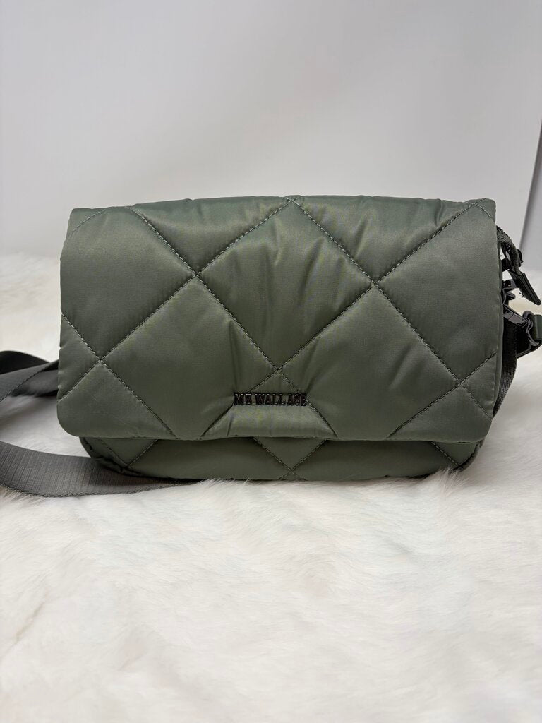 Madison quilted nylon crossbody