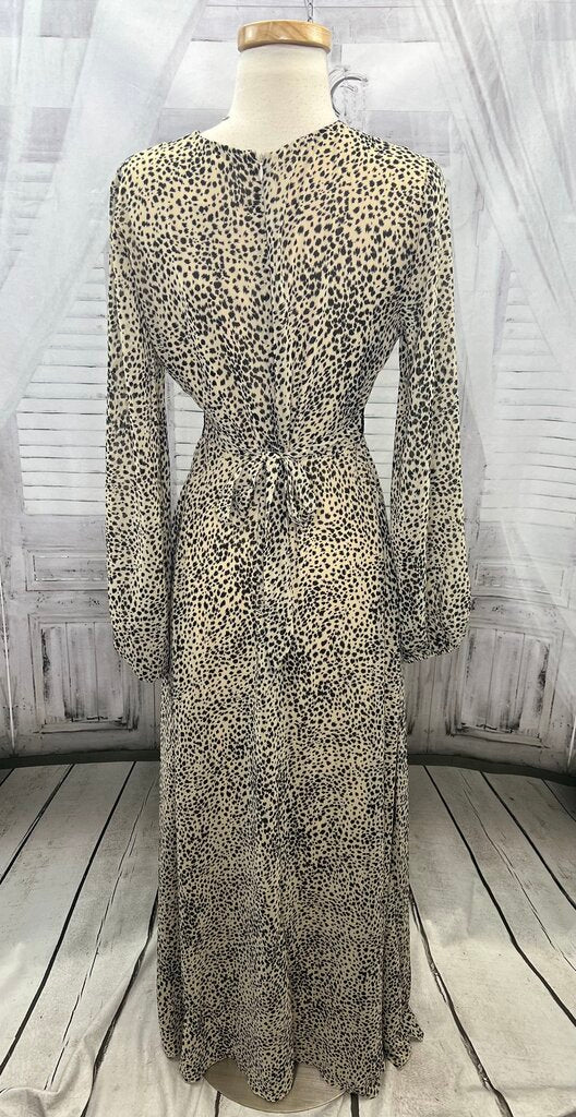 Baltic Born Cha Cha Print Maxi Dress Women's Size Small NWT!