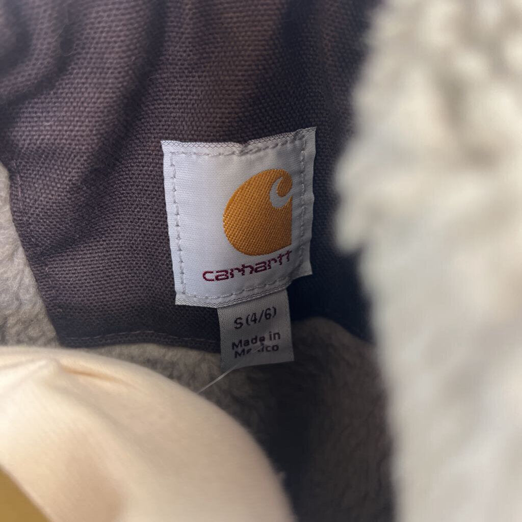 Carhartt Women's Iconic Washed Duck Sherpa Lined Sierra Jacket Size Small