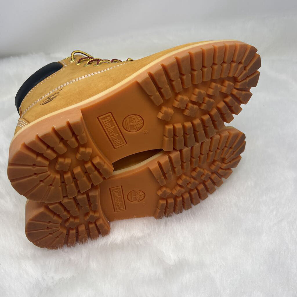 Timberland Premium 6 Inch Waterproof Boot Wheat Leather Men's Size 8.5