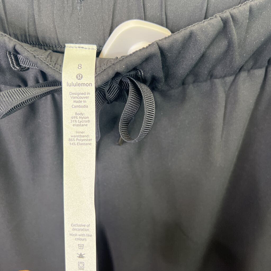 Lululemon On The Fly 7/8 Pant Black NWT Women's