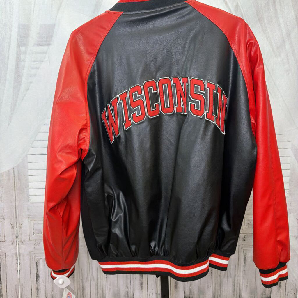 NWT Vintage Wisconsin Badgers Varsity Jacket