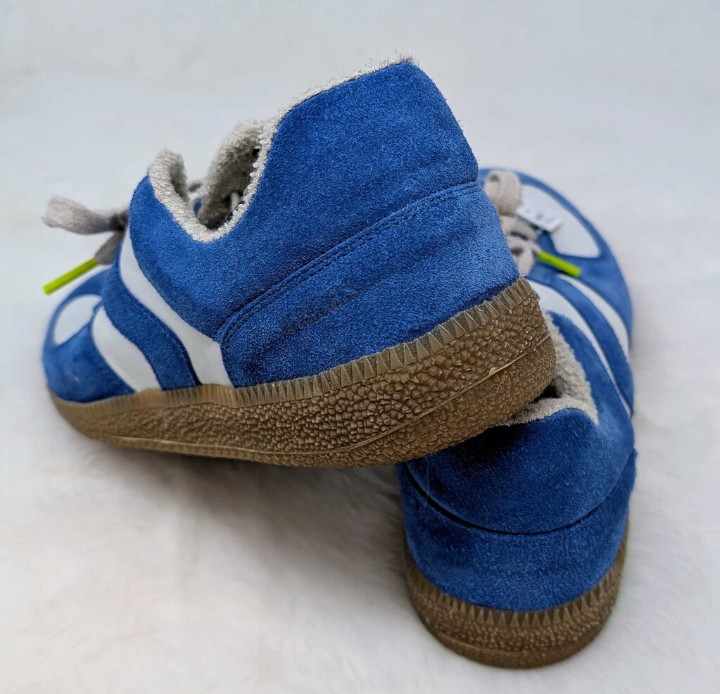 Suede And Leather Low-Top Sneakers